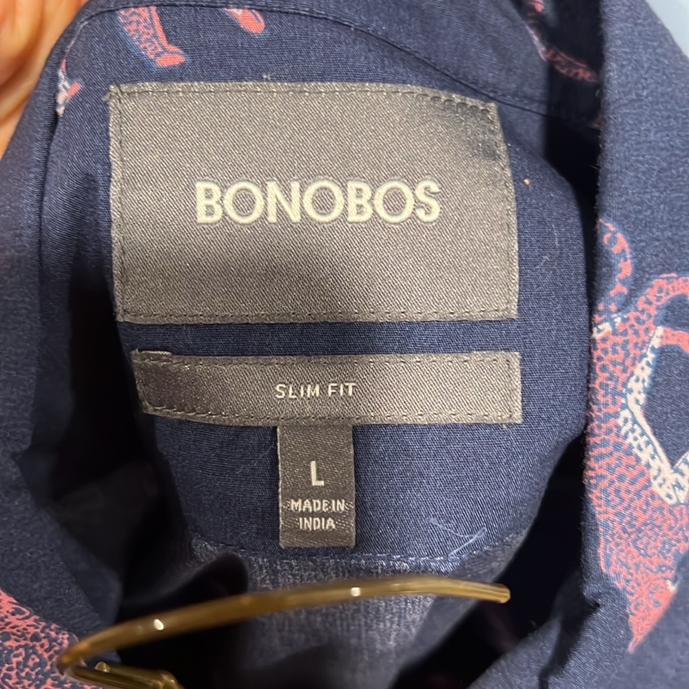 Bonobos button down (graphic print) - Picture 2 of 3